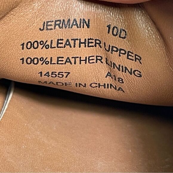 Polo Ralph Lauren Jermain Red Letter Leather Blue Shoes Men’s Size 10D Sneakers - Picture 7 of 7